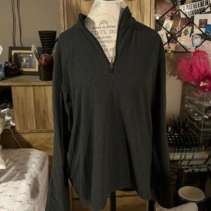 Mondetta Outdoor Soft Gray Quarter Zip - Large